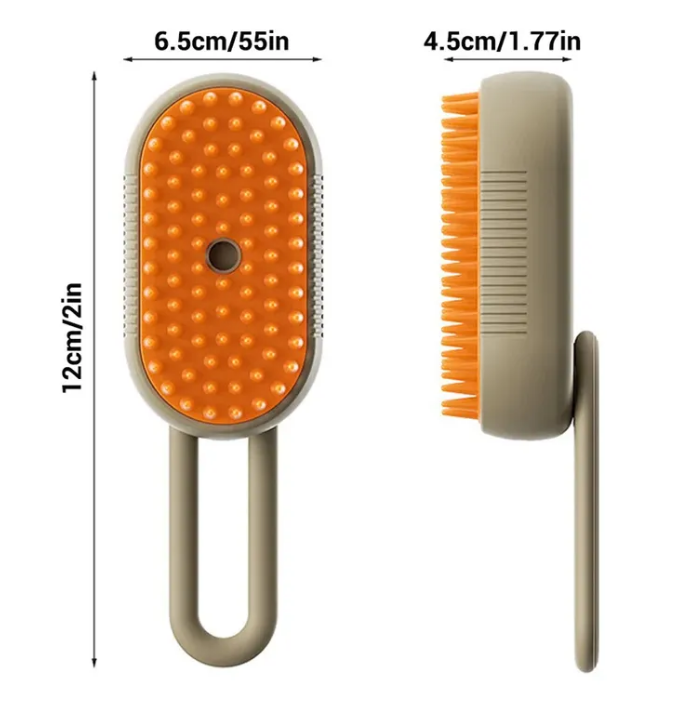 Cepillo de vapor 3 en 1 para mascota